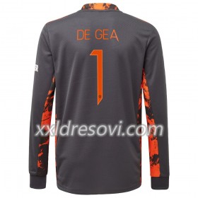 Manchester United De Gea 1 Golmanski Domaći Nogometni Dres 2020-2021 Dugim Rukavima
